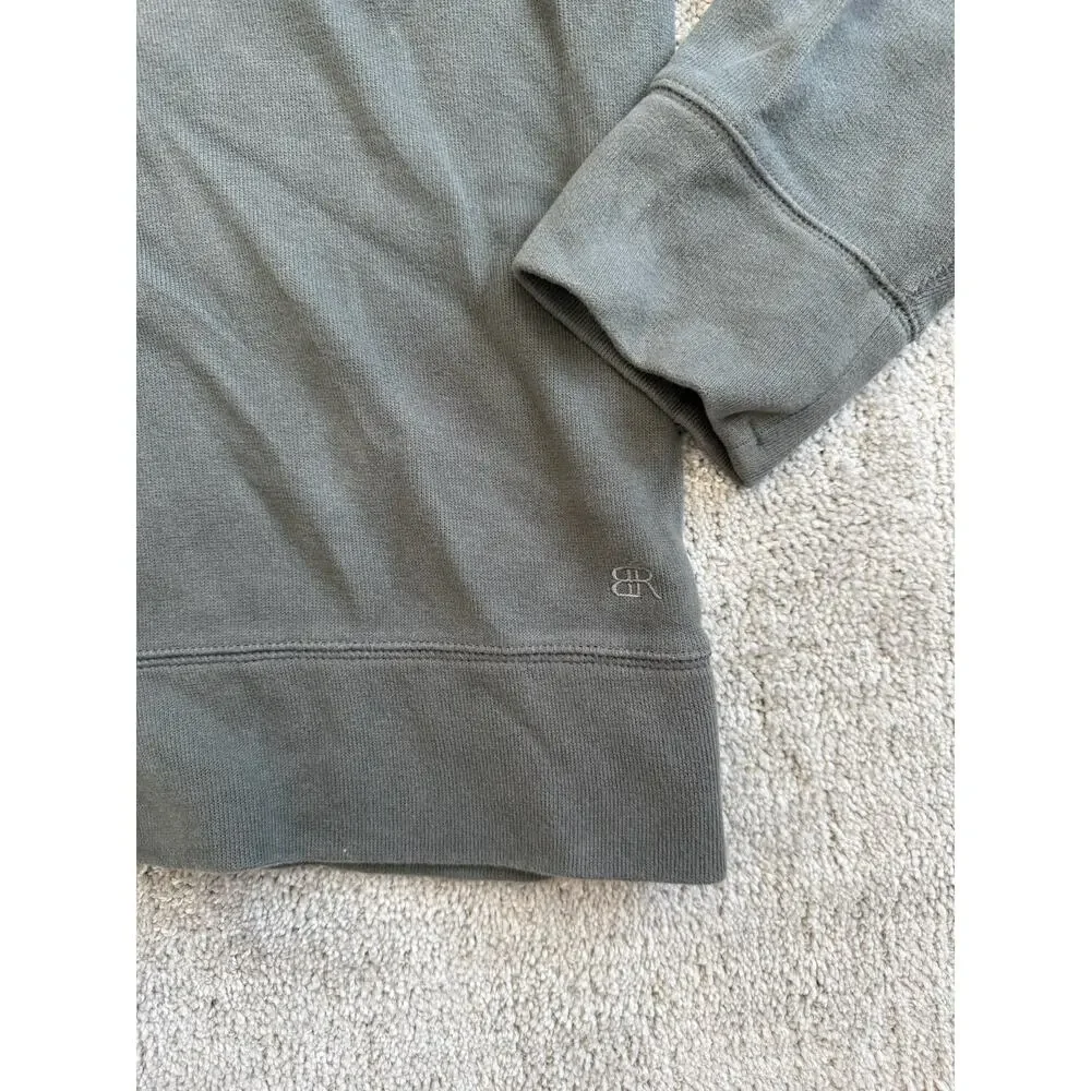 Banana Republic Quarter-Zip Sweatshirt - Gray - XXL